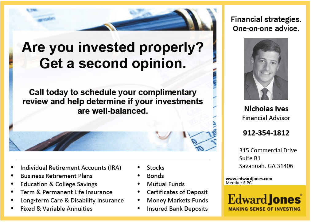 Nicholas Ives, Financial Advisor